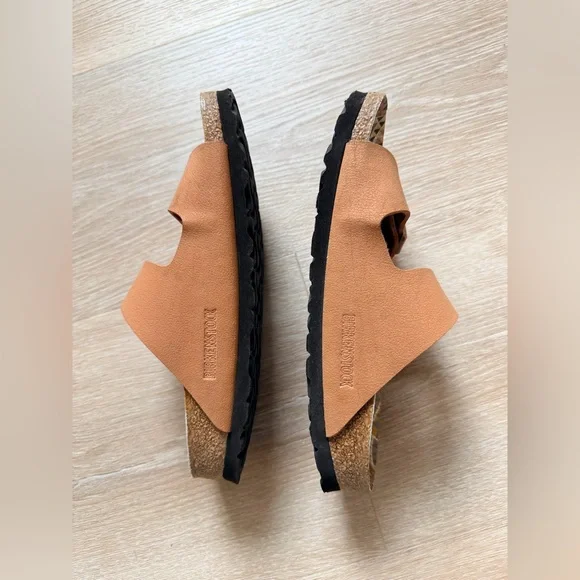 Birkenstock Arizona Vegan Birko-Flor Nubuck – Earthy Pecan Geo – Size 36 / 5–5.5 - Picture 3 of 9